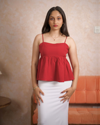 Luna Top - Red