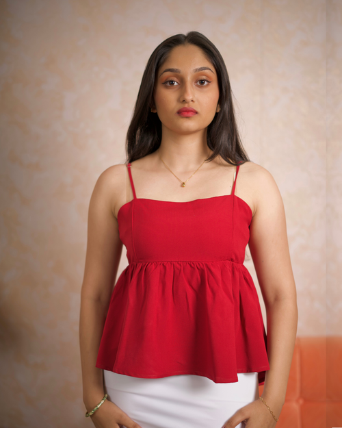 Luna Top - Red